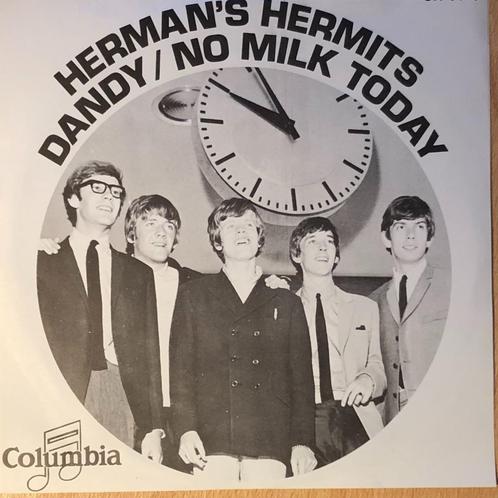 1967	Herman's Hermits		Dandy/ No Milk Today, Cd's en Dvd's, Vinyl Singles, Zo goed als nieuw, Single, Pop, 7 inch, Verzenden