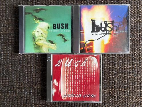 Bush 3x cd - Sixteen Stone, Science Things & Razorblade Suit, Cd's en Dvd's, Cd's | Rock, Alternative, Verzenden