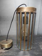 Prachtige Glas in Lood Hanglamp, Huis en Inrichting, Lampen | Hanglampen, Gebruikt, Vintage, Ophalen of Verzenden, Glas