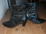 Ara schoenen laarsjes zwart leer maat 39 zgan, Ophalen of Verzenden, Zo goed als nieuw, Zwart
