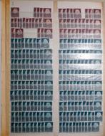 te koop: boek vol zelf afgeweekte postzegels van destijds, Ophalen of Verzenden, Nederland