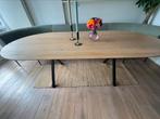 Eettafel Casco  ovaal 100x220, Huis en Inrichting, Tafels | Eettafels, Ophalen, 200 cm of meer, 50 tot 100 cm, Zo goed als nieuw