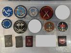 Diverse emblemen patches luchtmobiel luchtmobiele brigade, Verzamelen, Ophalen of Verzenden, Landmacht, Nederland, Embleem of Badge