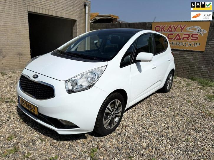 Kia Venga 1.6 CVVT ExecutiveLine panoramadak automaat, Auto's, Kia, Bedrijf, Te koop, Venga, ABS, Achteruitrijcamera, Airbags