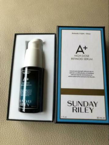 Laatste! Sunday Riley A+ High-Dose Retinoid Serum-30ml-Nieuw beschikbaar voor biedingen