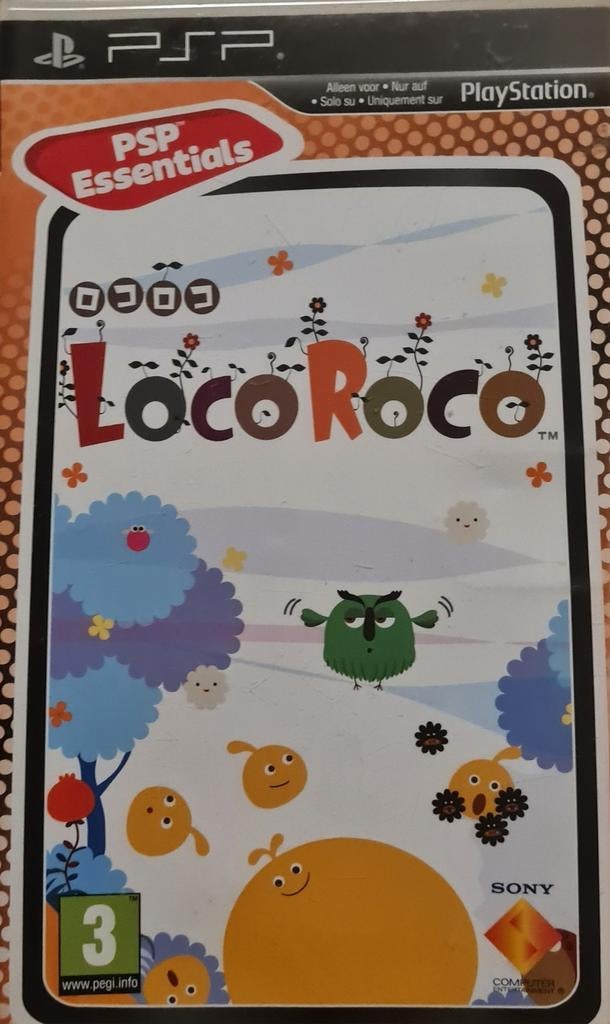 PSP LOCO ROCO, 1 speler, Zo goed als nieuw, Vanaf 3 jaar, Gekoppelde computers