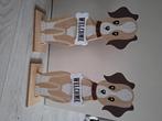 Houten honden hoogte 50cm breedte 22cm, Ophalen of Verzenden, Zo goed als nieuw