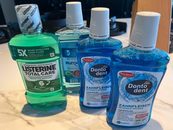 Mondwater Set - Dontodent & Listerine - Nieuw beschikbaar voor biedingen