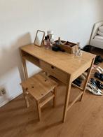 Kaptafel (make up tafel) met gratis krukje, Ophalen, Zo goed als nieuw