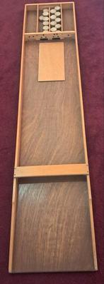 Houten Sjoelbak met Schijven, Ophalen, Gebruikt, Onbekend, Vijf spelers of meer