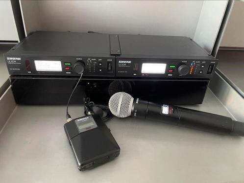 Shure ULXD - Handheld SM58 & Beldpack WL185 . Original - K51, Muziek en Instrumenten, Microfoons, Zo goed als nieuw, Zangmicrofoon