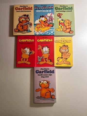 7 Garfield stripboeken beschikbaar voor biedingen