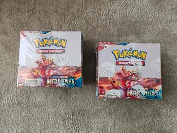 Pokemon Battle styles boosterboxen box 2x beschikbaar voor biedingen