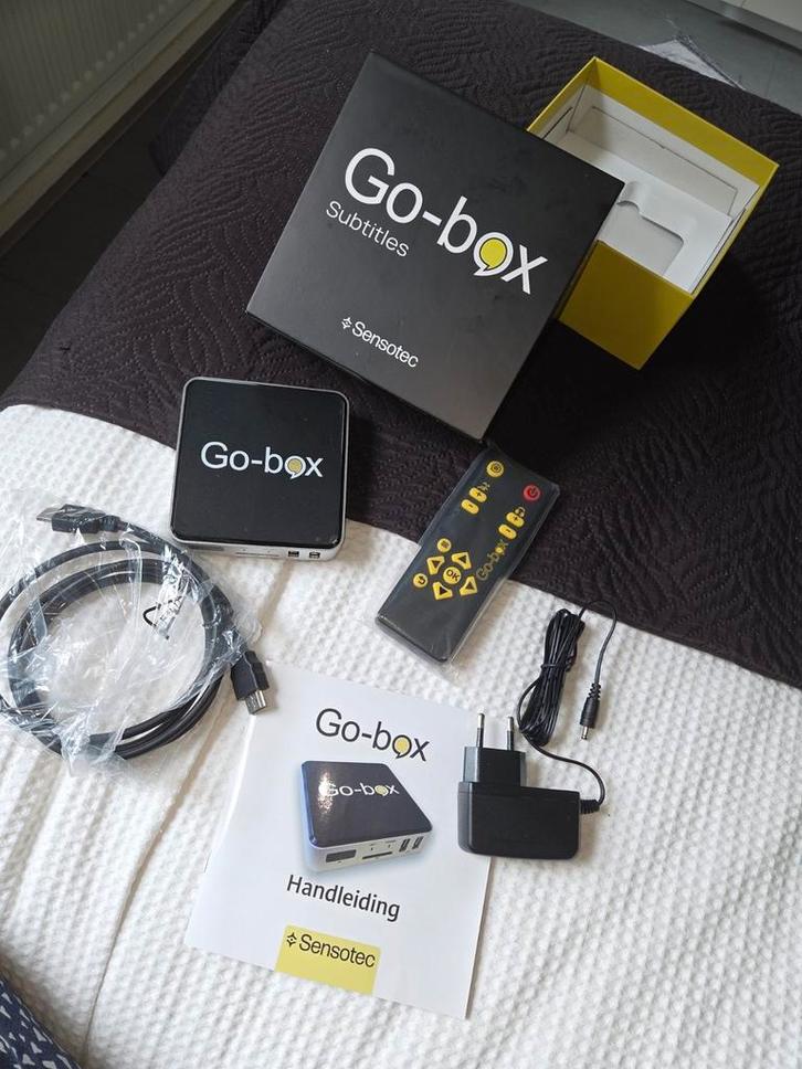 Go-box Subtitles - Decoder nieuw in doos, Audio, Tv en Foto, Decoders en Harddiskrecorders, Nieuw, Decoder, Ophalen of Verzenden