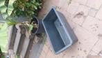 Vierkante kuip 70 liter, Ophalen, Zo goed als nieuw