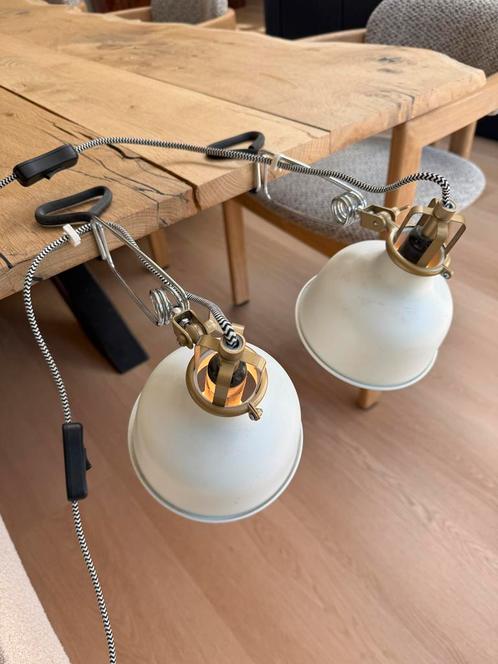 2 Ikea RANARP ecru lampen, Huis en Inrichting, Lampen | Wandlampen, Zo goed als nieuw, Metaal, Ophalen of Verzenden