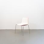 10 Arper Catifa stoel 46 0251 Wit Oranje, Zo goed als nieuw, Vijf, Zes of meer stoelen