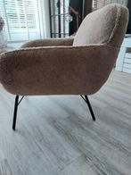 Taupe Teddystoel, Huis en Inrichting, Fauteuils, Ophalen, Zo goed als nieuw