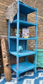 Shabby /India/Manou/Webbing/Kast/Boekenkast, Ophalen of Verzenden
