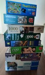 8 legpuzzels  puzzels 1000-1500-2000 stukjes, Meer dan 1500 stukjes, Ophalen