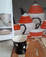 Polkadot Eierdopje Regout, Antiek en Kunst, Antiek | Servies los, Ophalen of Verzenden