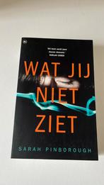 Sarah Pinborough - Wat jij niet ziet, Boeken, Thrillers, Ophalen of Verzenden, Zo goed als nieuw, Sarah Pinborough