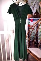 Sezane Groene midi jurk, Ophalen of Verzenden, Zo goed als nieuw, Maat 34 (XS) of kleiner, Sezane