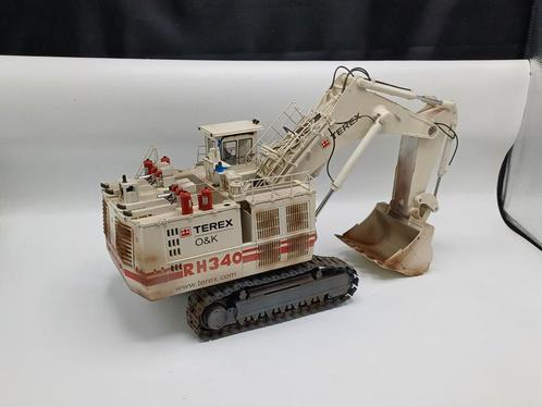 Brami O&K RH340 mining backhoe dirty, Hobby en Vrije tijd, Modelauto's | 1:50, Zo goed als nieuw, Bus of Vrachtwagen, Ophalen of Verzenden