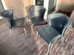 Paco Capdell stoelen, Ophalen, Gebruikt, Vier, Metaal