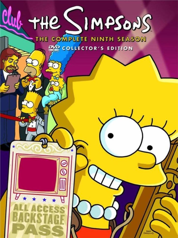DVD box: The Simpsons: Seizoen 9 (3 DVD's), Cd's en Dvd's, Dvd's | Tv en Series, Zo goed als nieuw, Komedie, Boxset, Vanaf 6 jaar