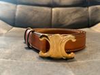 Designer riem Céline Paris – Luxe & tijdloos, Kleding | Dames, 80 tot 90 cm, Bruin, Echt leder, Tailleriem