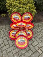 Amstel bier dienbladen set van 9, Gebruiksvoorwerp, ., Ophalen of Verzenden, Zo goed als nieuw
