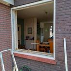 Dubbel glas gratis., Doe-het-zelf en Verbouw, Glas en Ramen, Ophalen, Gebruikt, Gevelraam of Ruit