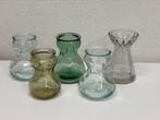 Vintage bollenvaasjes hyacinten vaasjes groen, Ophalen of Verzenden