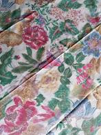 Vintage kleed, vintage stof met bloemen, Ophalen of Verzenden, 120 cm of meer, Katoen