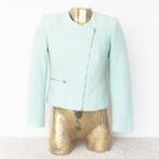 H&M Jasje14 (Maat 36) - 11 € 15,-, Kleding | Dames, Jasjes, Kostuums en Pakken, H&M, Blauw, Ophalen of Verzenden, Zo goed als nieuw