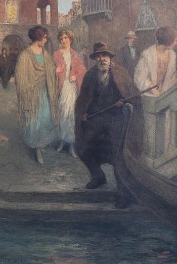 Henry Heyligers   bij de opera in Venetië  beschikbaar voor biedingen