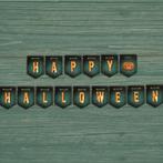 Halloween slinger printen - Happy Halloween - Printable, Verzenden, Nieuw