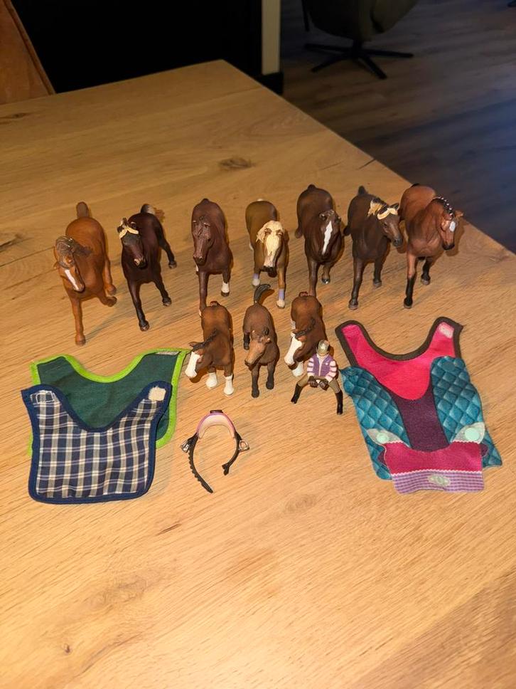 Schleich paarden, Verzamelen, Dierenverzamelingen, Zo goed als nieuw, Beeldje of Figuurtje, Paard, Ophalen of Verzenden