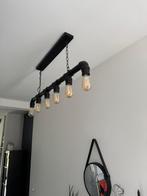 Industriële hanglamp met 6 E27 fittingen, Huis en Inrichting, Lampen | Hanglampen, Ophalen, Zo goed als nieuw, Metaal, Minder dan 50 cm