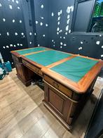 engelse bureau zo goed als nieuw, leer in goede staat, Antiek en Kunst, Ophalen of Verzenden