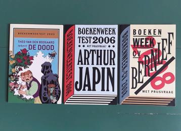Boekenweektest 2003 2006 2008  beschikbaar voor biedingen