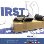 2016 63 AMG UITLAATSIERSTUKKEN SET CHROOM voor Mercedes C63, Auto-onderdelen, Uitlaatsystemen, Gebruikt, -, Ophalen of Verzenden