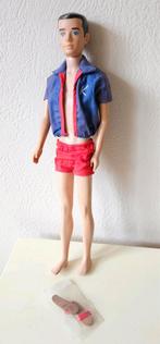 Vintage (Barbie) Ken pop bendable Legs + outfit 60's, Ophalen of Verzenden, Gebruikt, Pop