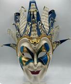 Blue joker mask - inspired by DJ Boris Brejcha