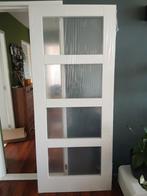 Model Lundia, mat glas, 83 x 201,5 cm, rechtsdraaiend, opdek, Ophalen, 80 tot 100 cm, Binnendeur, Nieuw