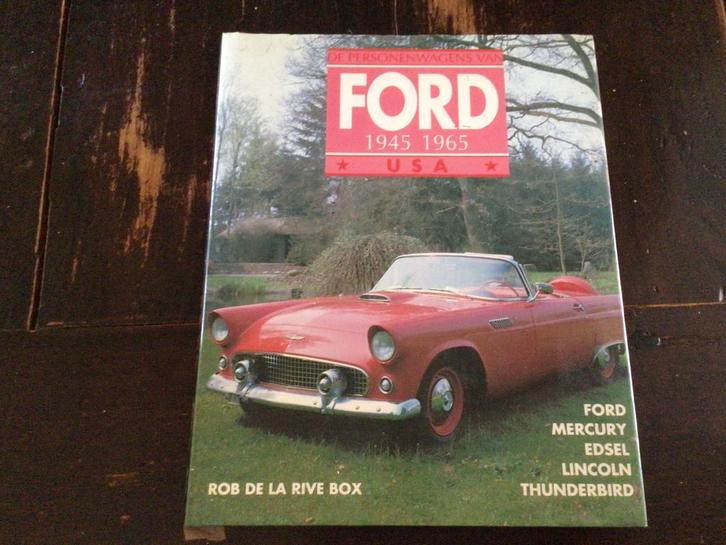 Ford Personenwagens 1945-1965 - Rob de la Rive Box, Boeken, Auto's | Boeken, Gelezen, Ford, Ophalen of Verzenden