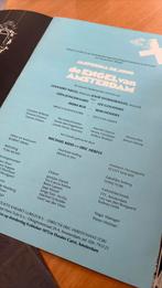 De Engel van Amsterdam theater programma, Ophalen of Verzenden, Gelezen, Toneel