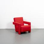 2 Cassina Utrecht 637 fauteuil Rood Nieuw, Huis en Inrichting, Nieuw, Stof