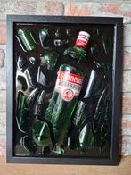 Sonnema Berenburg fles verwerkt in een lijst met Epoxy, Huis en Inrichting, Minder dan 50 cm, Nieuw, Ophalen of Verzenden, Minder dan 50 cm